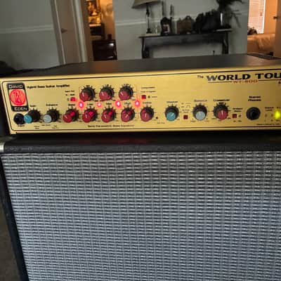 Eden Amplification WT800C World Tour Bass Amp (USA) 2007 - Gold/Black image 2
