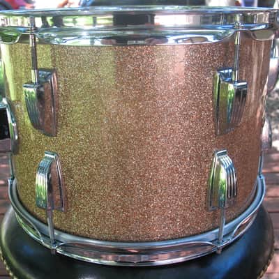 ludwig 9"x13" tom 1964 champagne sparkle image 6