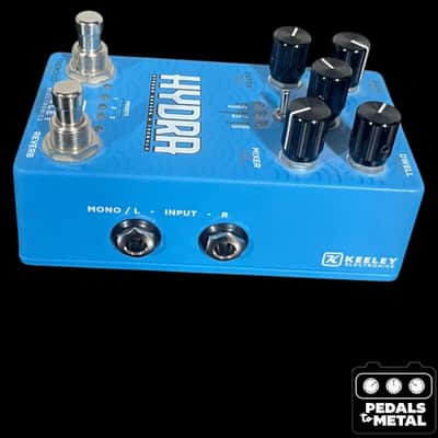 Keeley Hydra Stereo Reverb & Tremolo 2020 - Present - Blue - X16174 image 7