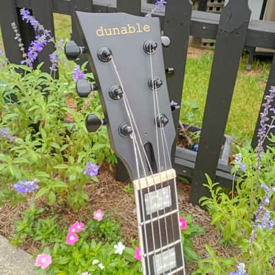 Dunable Guitars Gnarwhal DE, Black Matte with Black Hardware image 7