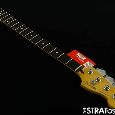 Fender Player II Precision P BASS NECK w TUNERS, Rolled Edges Slab ROSEWOOD image 2