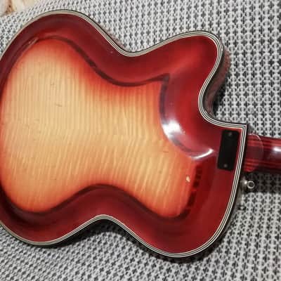 Musima Record 15 60-s 2 tone sunburst image 9