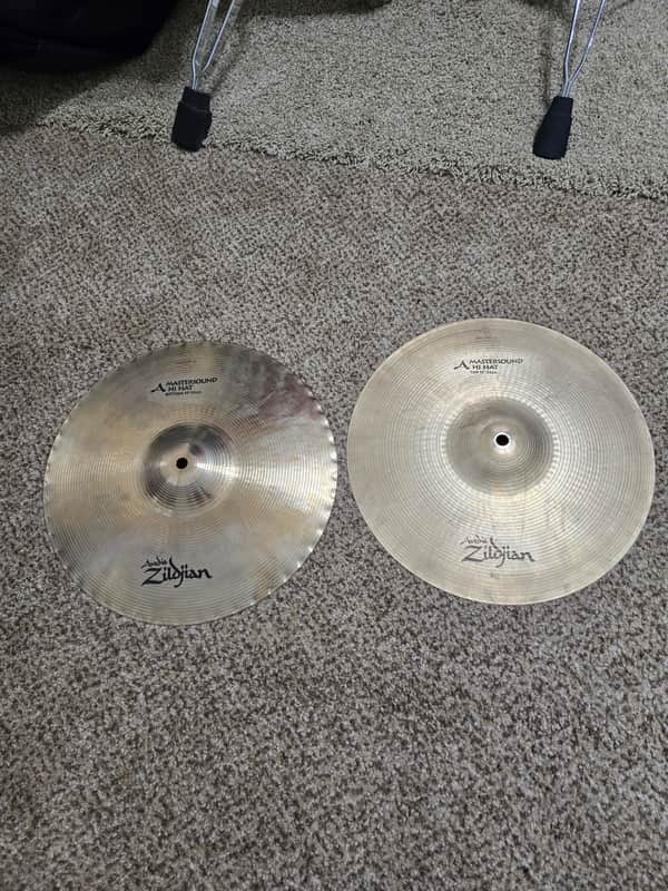 Zildjian 13" A Series Mastersound Hi-Hat Cymbals (Pair) 2013 - Present - Traditional image 1