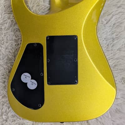 Jackson X Series Soloist SLX DX electrc guitar, Laurel Fingerboard, Gold Bullion image 8