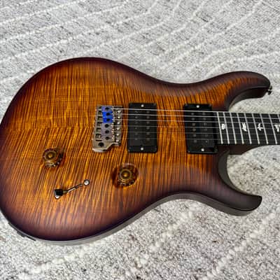 PRS Wood Library Custom 24 10-Top 2019 - Satin Black Gold Wrap image 4