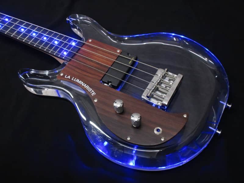 Next Tone La Luminariste Bass LED+ Left Hand 2017 Clear Acrylic image 1