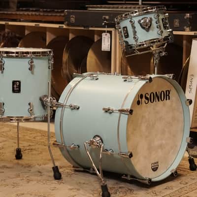 Sonor 10/14/20" SQ1 Drum Set - Cruiser Blue image 2