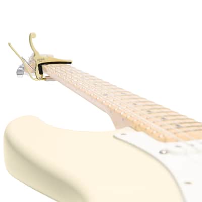 KGEFOWA Quick Change Electric Fender Olympinc White Kyser image 3