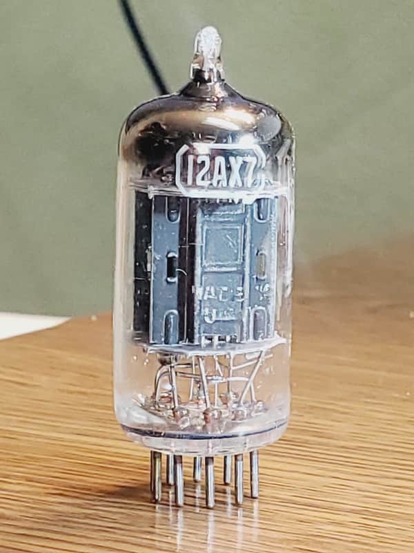 12AX7/ECC83 RCA Long Black Plate MaxiPreamp2/TV-7 tested (1) tube lot image 1