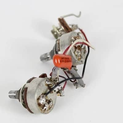1986 Vintage Fender Precision/Jazz/Telecaster Bass POTs with Knobs 1980s USA image 4