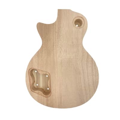 Les Paul Style Electric Guitar HH Body Flame Maple, Mahogany Bild 2
