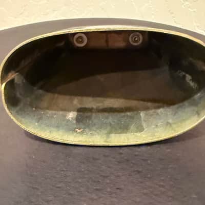 ~RARE!~ Vintage 60's Ludwig Copper 5" Hand-Held Cowbell (Rm 1 Box C) image 4