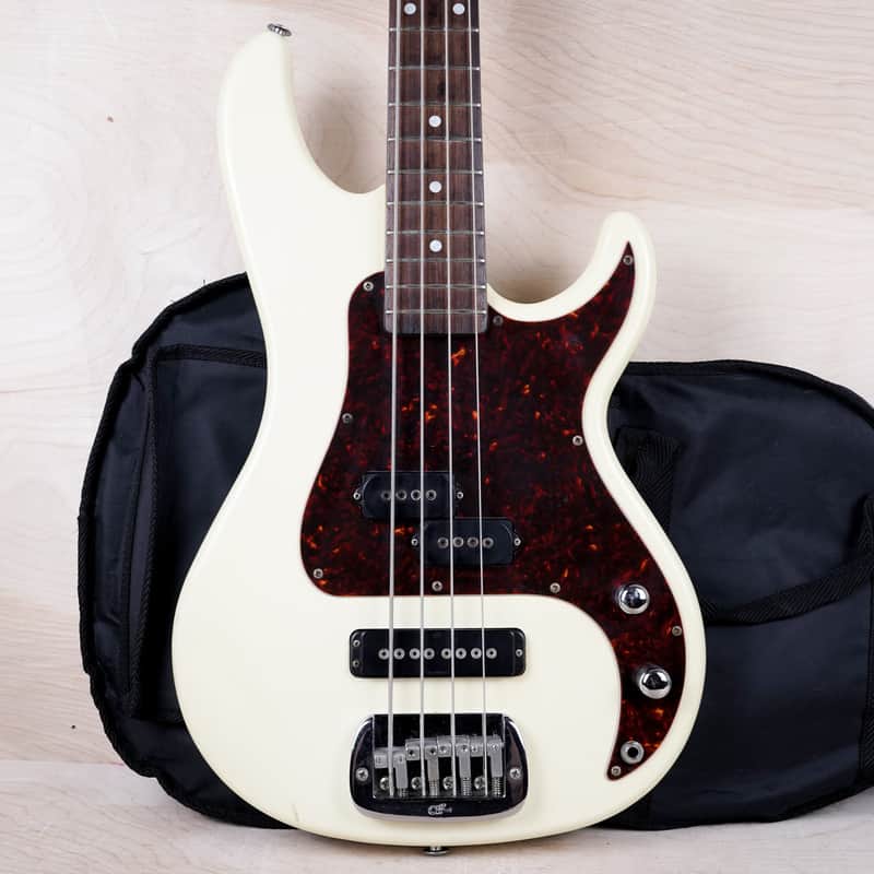 G&L Tribute Series SB-2 Bass MIJ 2000 Vintage White Made in Japan w/ Bag image 1