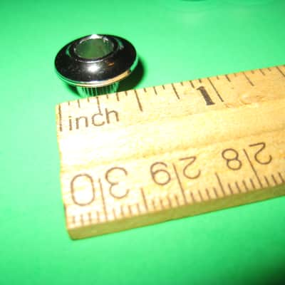 Harmony Chrome Style Machine Head Bushings for Vintage Style Guitars image 6