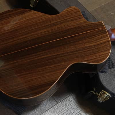 Unplayed! 2016 Taylor 712Ce-N 12 Fret Nylon Lutz Spruce Rosewood Acoustic Guitar Natural + OHSC image 12