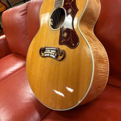 1998 Gibson SJ-200 Natural OHSC image 7