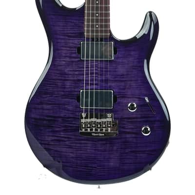 Music Man Luke 4 HH Maple Top Purple Slushie image 1