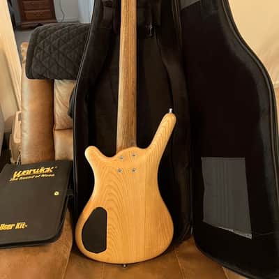Warwick German Pro Series GPS Corvette $$ 5-String Bass 2010s - Natural image 8