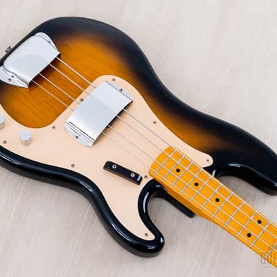 2000 Fender Precision Bass '57 Vintage Reissue PB57-70US Suburst Gold Guard w/ USA Pickup, Japan CIJ image 9