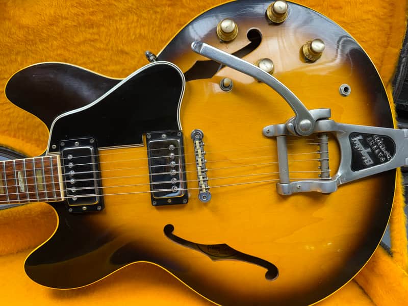 Gibson ES-335 TD w/Bigsby 1966 - Sunburst #851427 image 1