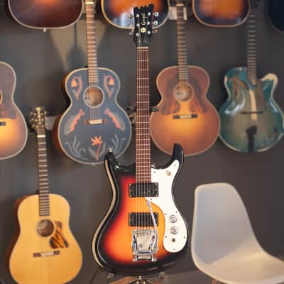Mosrite Gospel Sunburst Electric Guitar image 2