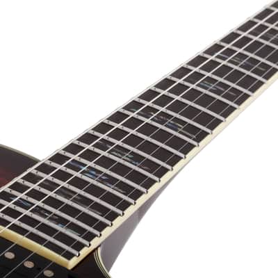 Schecter Solo-II Supreme Cat's Eye Black Burst image 14