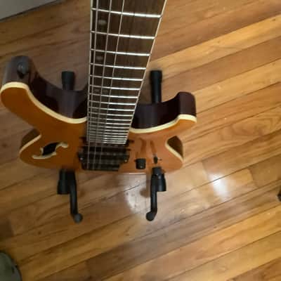 Teton TRS20NT 2013 Semi-Hollow Body Flamed Maple Top Electric Guitar image 4