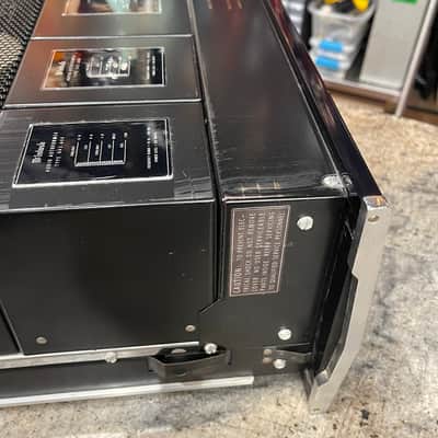 McIntosh MC2105 105-Watt Stereo Solid State Power Amplifier 1967 - 1978 - Black image 5