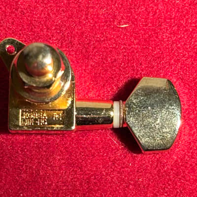 Jin-Ho 6 Inline Gold Tuners Machine Heads image 4