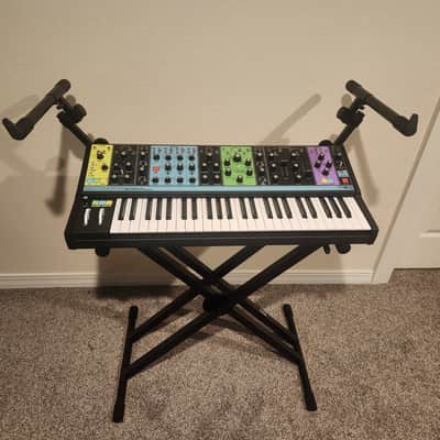 Moog Matriarch 49-Key Semi-Modular Analog Synthesizer 2019 - Present - Black / Multi-Colored Panel with On-Stage stand