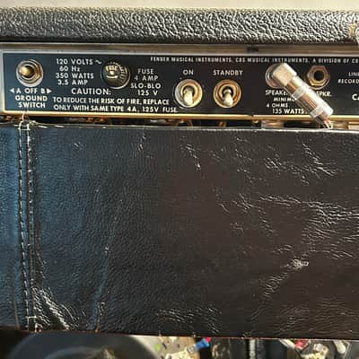 Fender Twin Reverb 2-Channel 100-Watt 2x12" Guitar Combo 1972 - 1976 - Silverface image 11