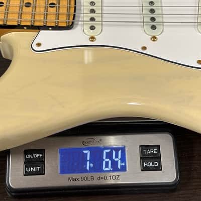 Fender Custom Shop American Custom Strat MN NOS Honey Blonde w/case R145880 image 12