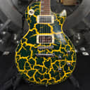 Epiphone Les Paul Nuclear Extreme 2001-2002 - Green and Yellow Crackle w/ Padded Gig Bag