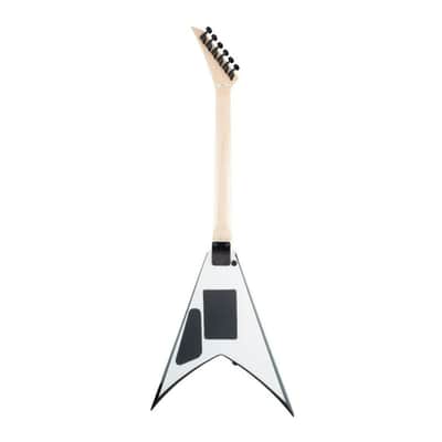 Jackson JS Series King V JS32, White with Black Bevels Electric Guitar image 2
