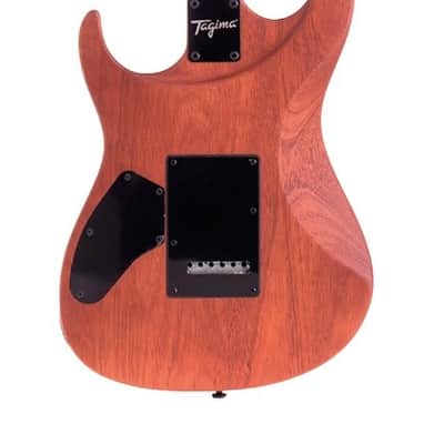 Tagima NTMS-DF Stella Natural Satin Mahogany Electric Guitar - Demo image 6