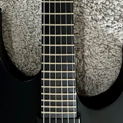 Ibanez RG Iron Label Electric Guitar Flat Black, Model RGRTB621BKF image 5