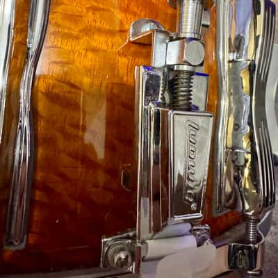 Ludwig 100th Anniversary Legacy Exotic Series (Lacewood Red Burst Finish-RARE) image 9