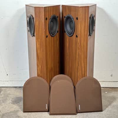 Vintage 1987 Bose Model 401 Direct Reflecting Speakers Left & Right image 11