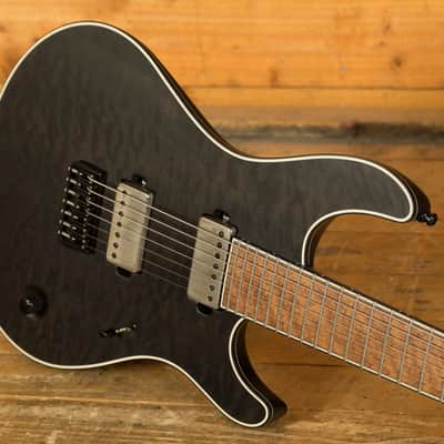 Mayones Regius 7 B26.5 - Birdseye Maple - Antique Black Matte - 7-String image 5