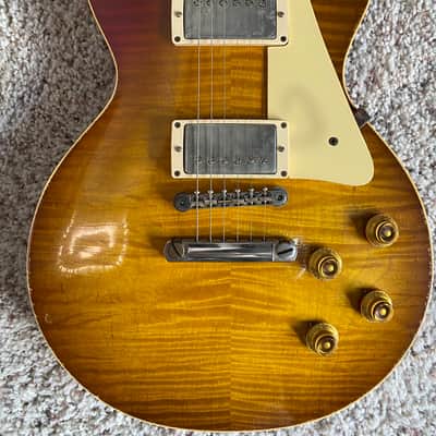 Gibson Custom Shop Murphy Lab Jason Isbell “Red Eye” '59 Les Paul Standard Reissue 2024 - Red Eye Burst image 4