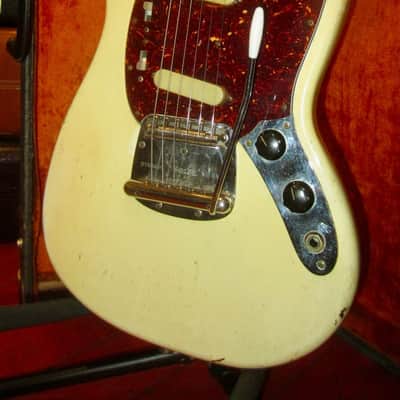1968 Fender Mustang White w/ Original Hardshell Case Bild 1