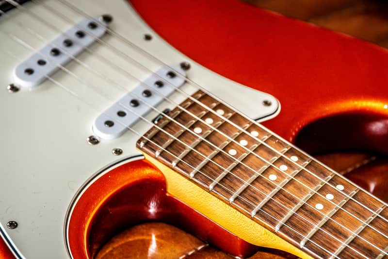 Three Dots S MODEL -SUNSET ORANGE METALLIC 2020 | Reverb Canada
