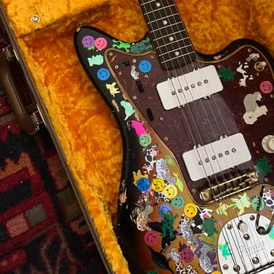 J Mascis Custom Sticker Jazzmaster Replica (Partsmaster) image 11