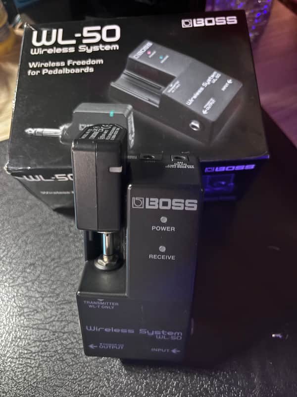 Boss WL-50 Wireless Pedal Board System 2018 - Present - Black image 1