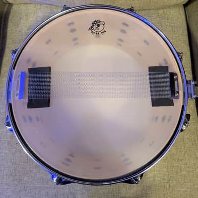 Pork Pie PP7X13LSV-ES Little Squealer 7x13" Vented Maple Snare Drum 2006 - 2021 - Black Satin Stain with Black Hardware image 3