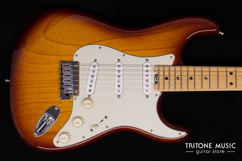 Fender American Elite Stratocaster 2016 Tobacco Sunburst
