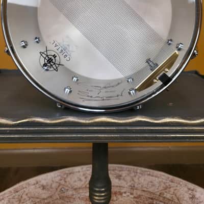 Dunnett Classic Stainless Steel 7"x14" Snare Drum w/ Polished Deko Lugs + Bag image 19