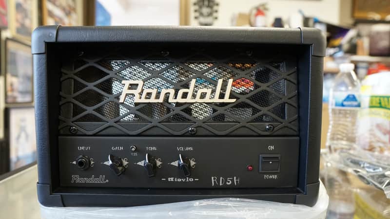 Randall RD5H Diavlo 5-Watt Tube Guitar Amp Head - Black image 1