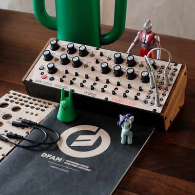 Moog DFAM Drummer From Another Mother Semi-Modular Analog Percussion Synthesizer 2018 - Present - Black/Wood image 2