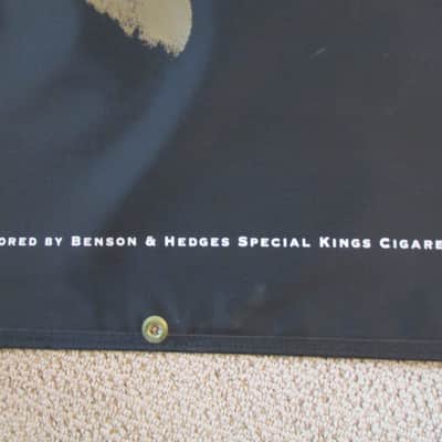 1992 Benson & Hedges Blues & Rhythm Festival Giant 71" x 48" Heavy Vinyl Outdoor Festival Display Banner RARE!!! image 6